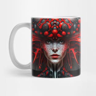 fly agaric girl Mug